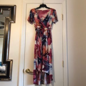 Pinkblush MATERNITY wrap dress LARGE